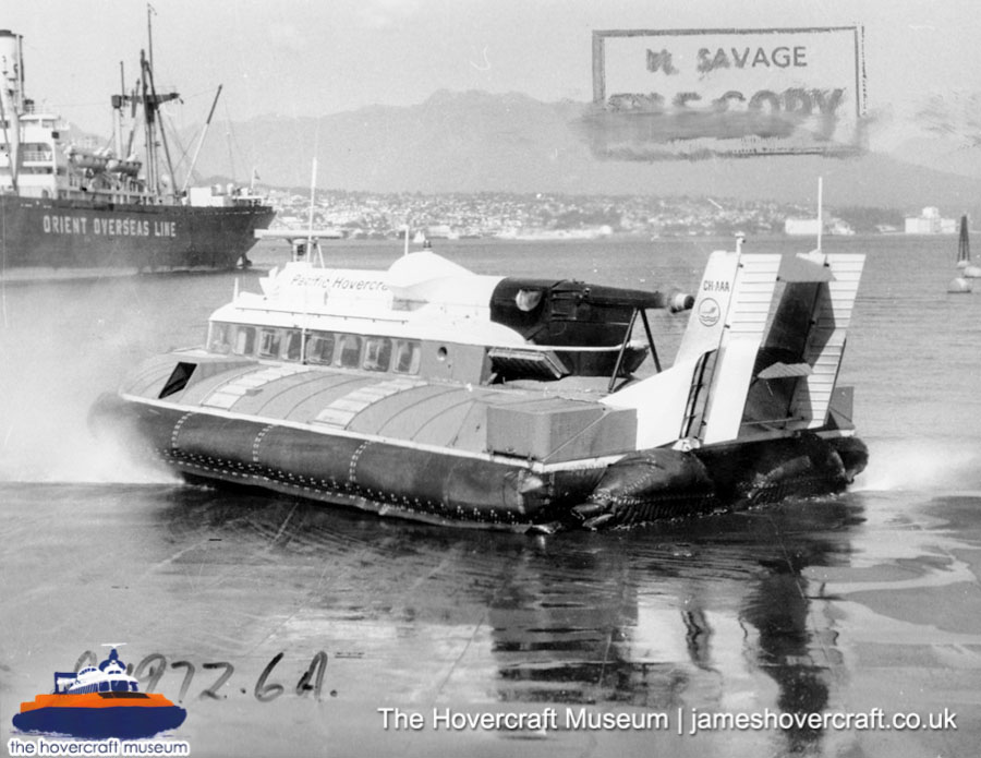 SRN6 with Pacific Hovercraft -  (credit: The Hovercraft Museum Trust).